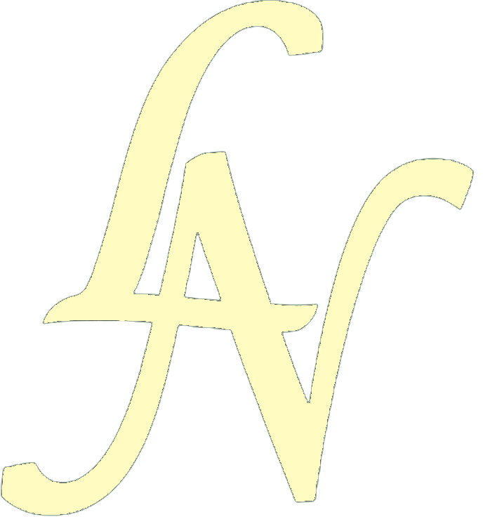 Logotipo con las letras estilizadas "A" y "N" entrelazadas en color crema.